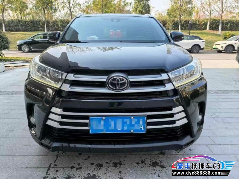 21年丰田汉兰达轿车抵押车出售