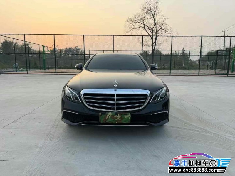 19年奔驰E轿车抵押车出售