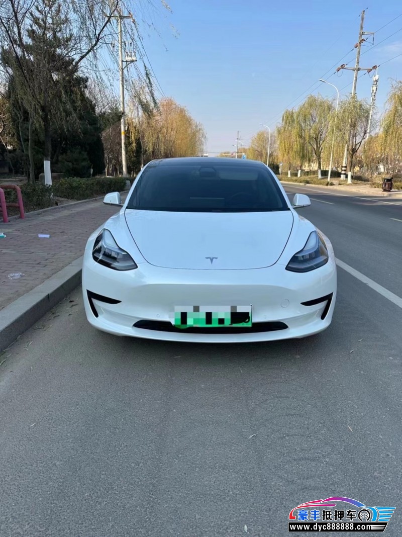 20年特斯拉MODEL 3轿车抵押车出售