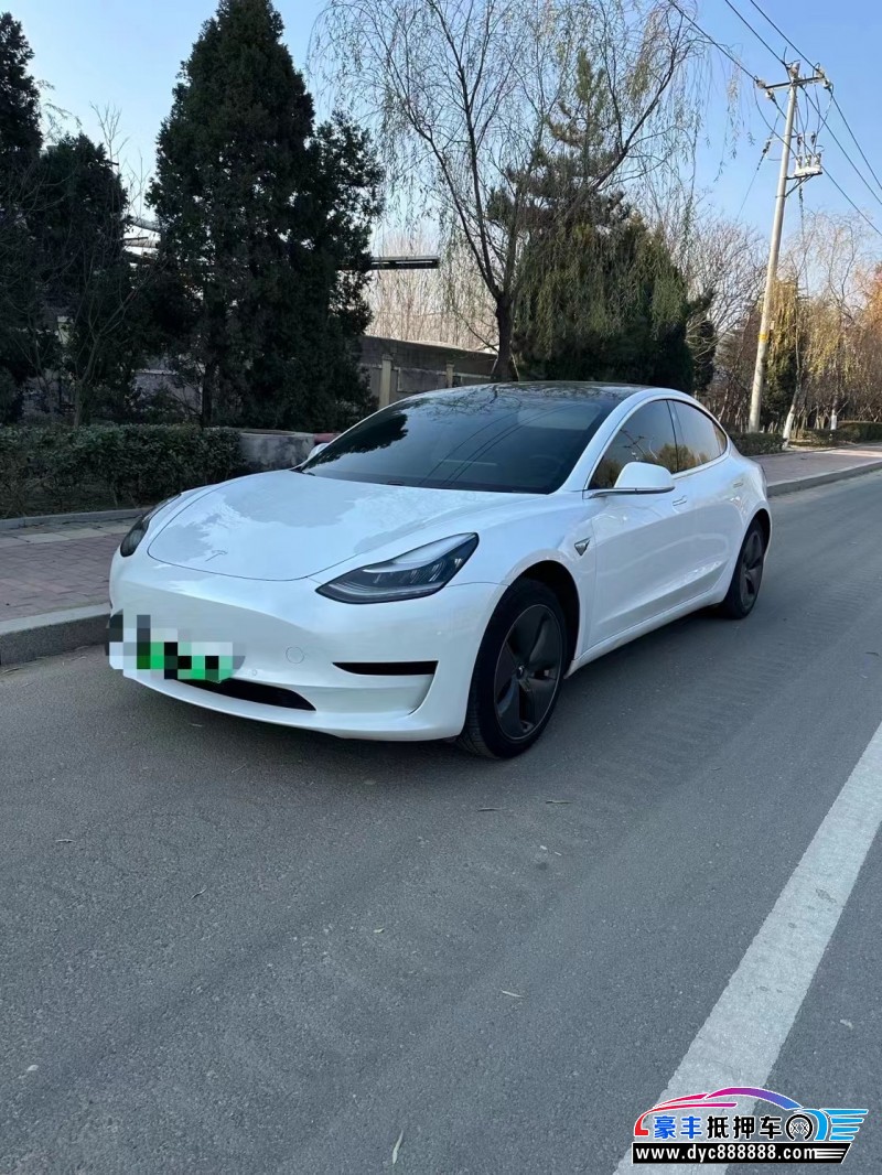 20年特斯拉MODEL 3轿车抵押车出售