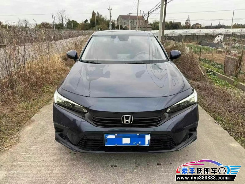 22年本田思域轿车抵押车出售