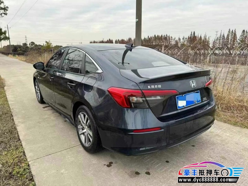 22年本田思域轿车抵押车出售