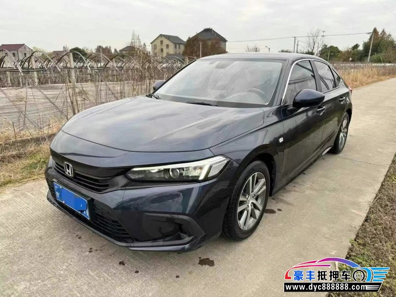 22年本田思域轿车抵押车出售