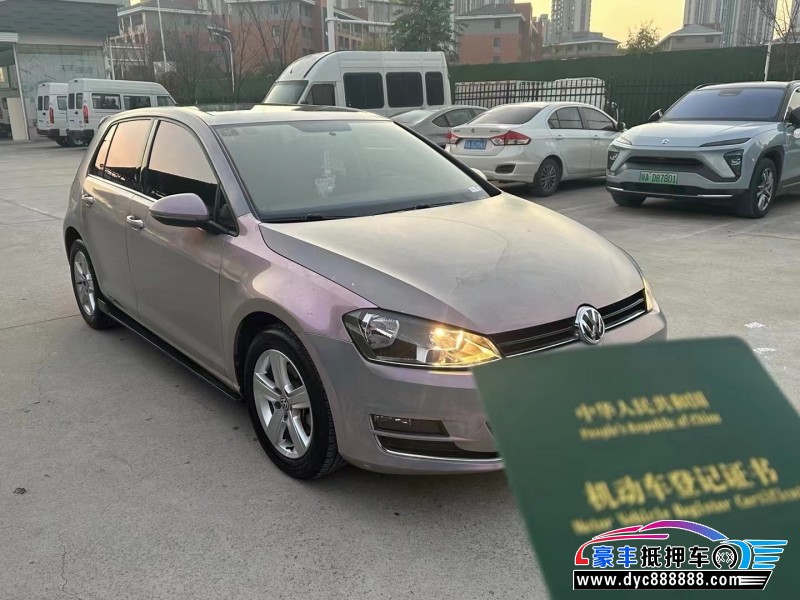 15年大众高尔夫轿车抵押车出售