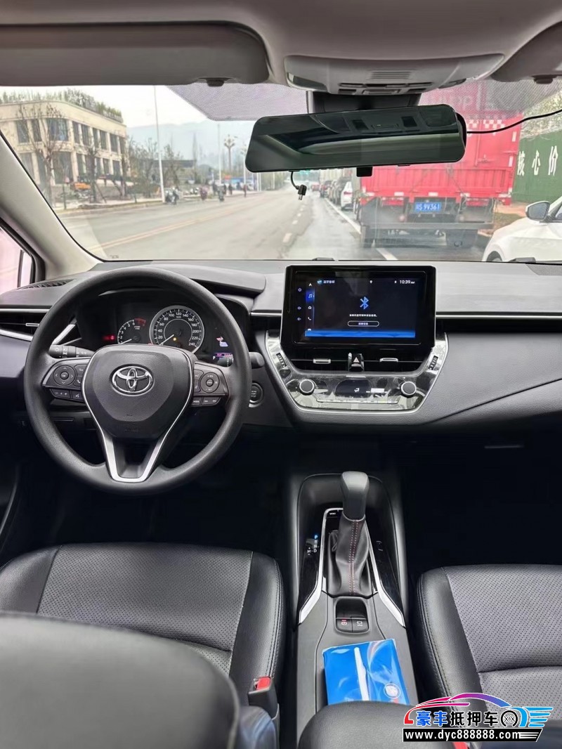 23年丰田卡罗拉轿车抵押车出售