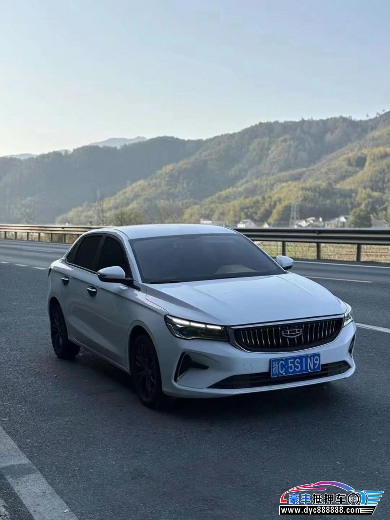 24年吉利帝豪轿车抵押车出售