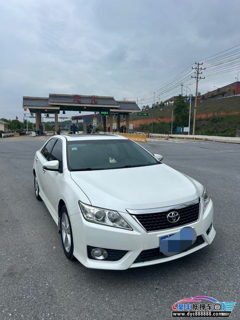 14年丰田凯美瑞轿车抵押车出售