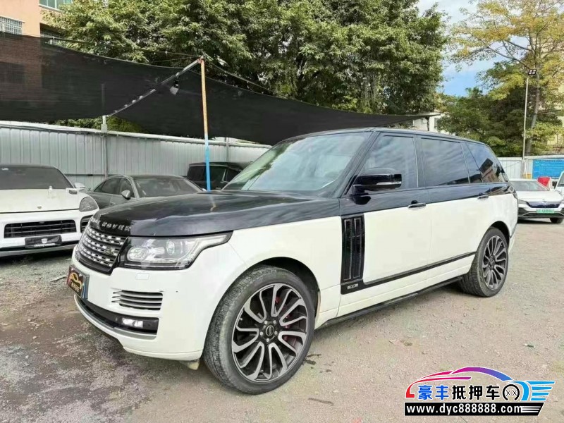 14年路虎揽胜行政轿车抵押车出售