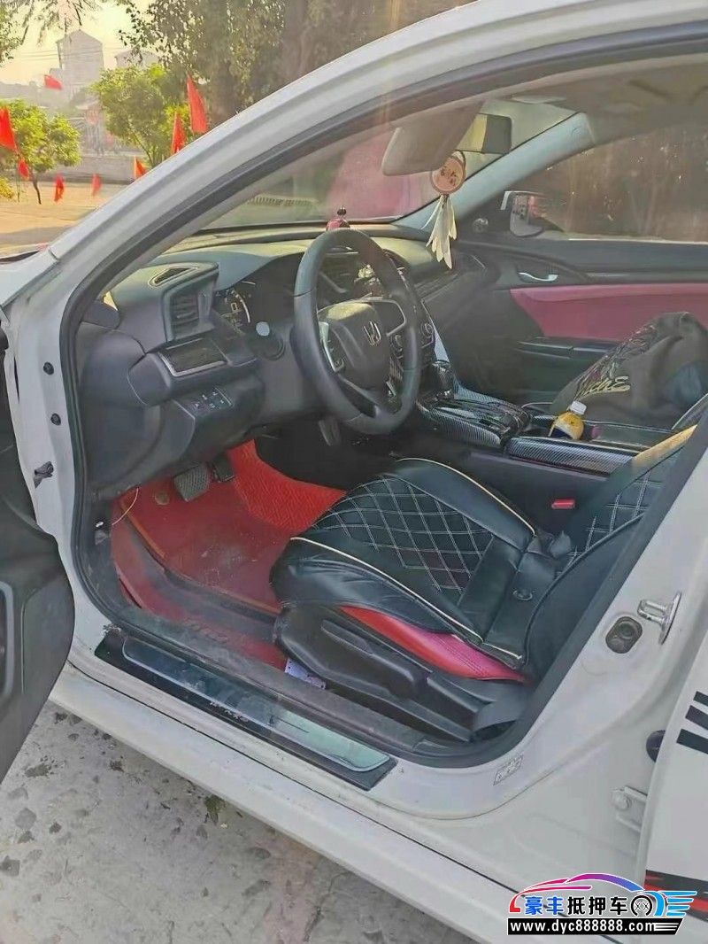 19年本田思域轿车抵押车出售
