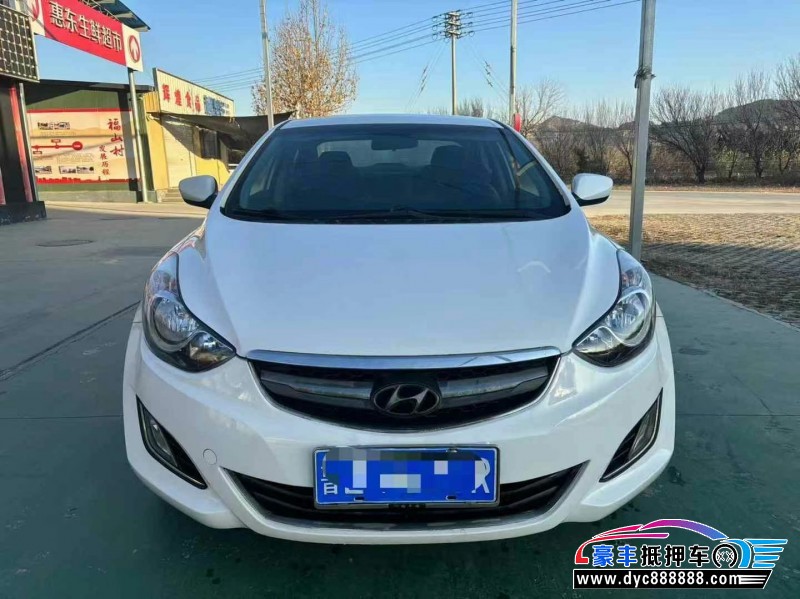 15年现代朗动轿车抵押车出售