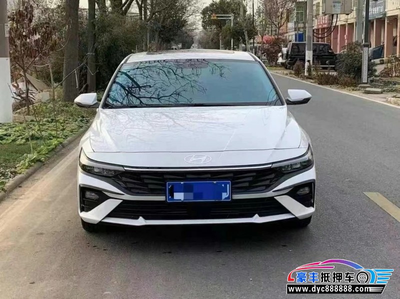 24年现代伊兰特轿车抵押车出售