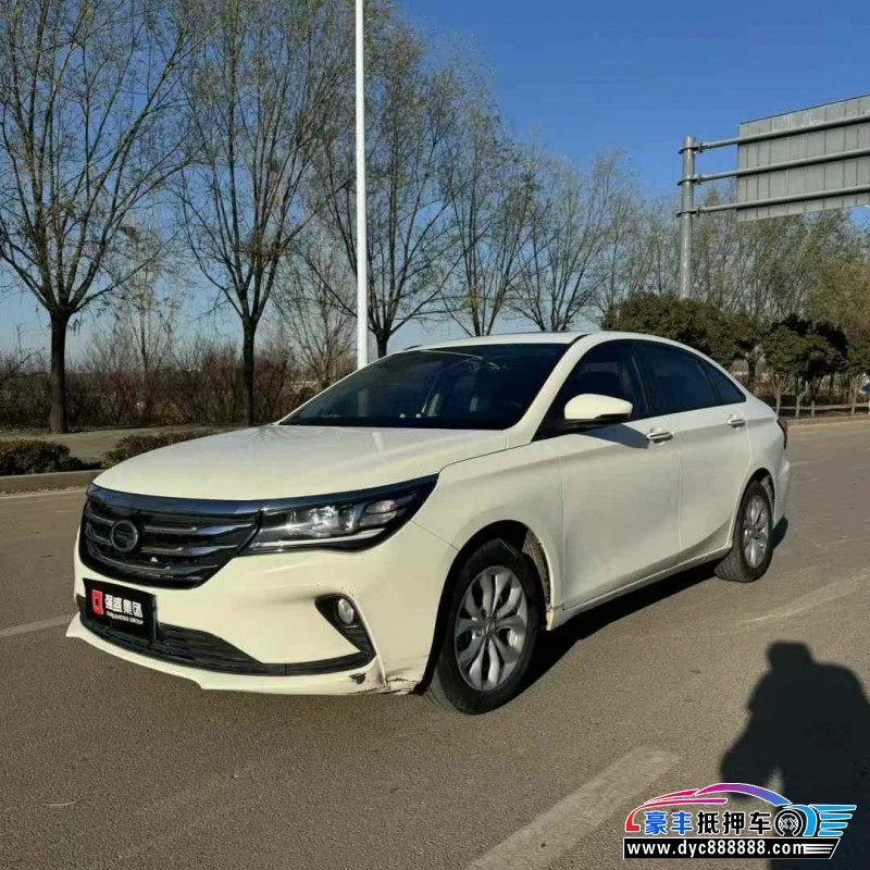 18年传祺GA4轿车抵押车出售