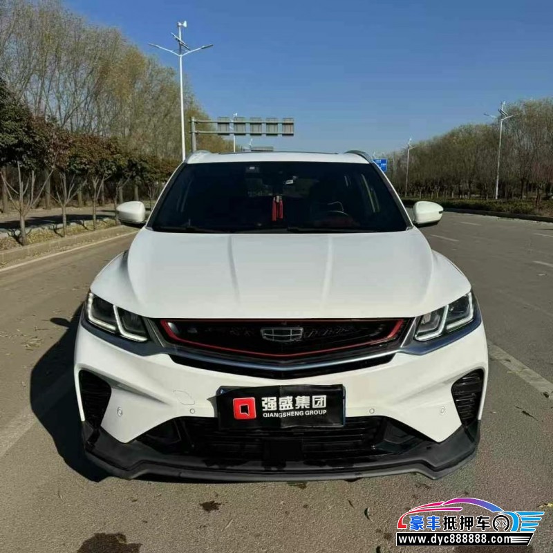 19年吉利缤越轿车抵押车出售