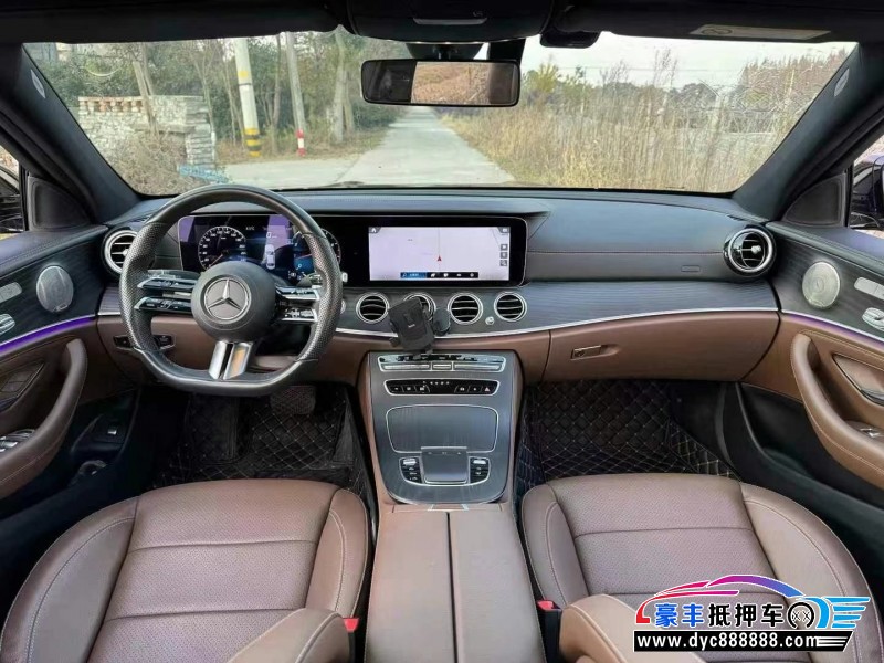 22年奔驰E轿车抵押车出售