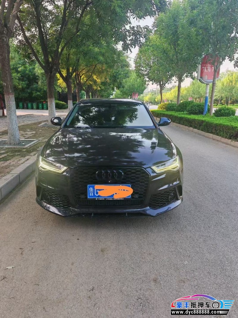 18年奥迪A6L轿车抵押车出售