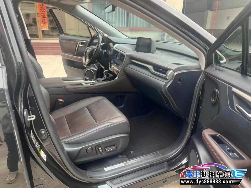 17年雷克萨斯RX轿车抵押车出售