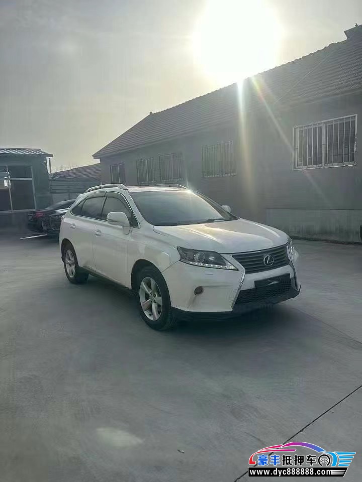 12年雷克萨斯RXSUV抵押车出售