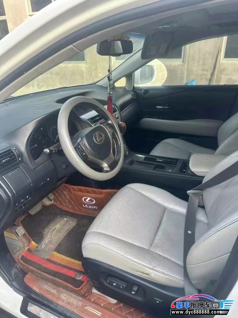 12年雷克萨斯RXSUV抵押车出售