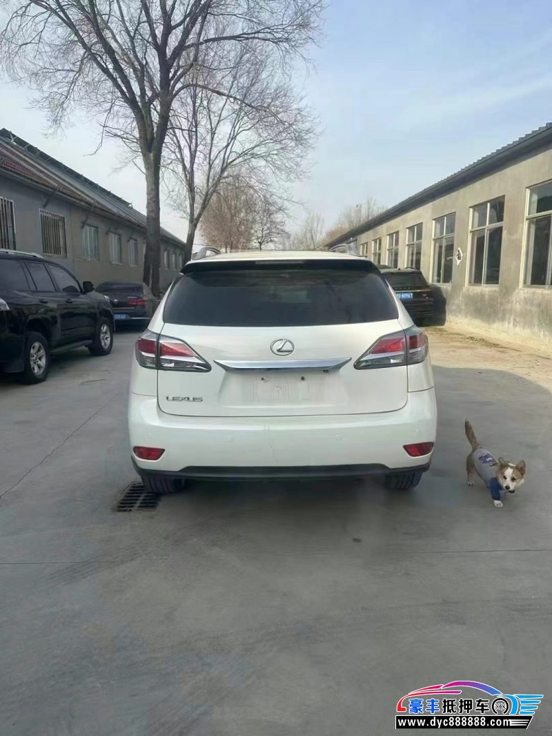 12年雷克萨斯RXSUV抵押车出售
