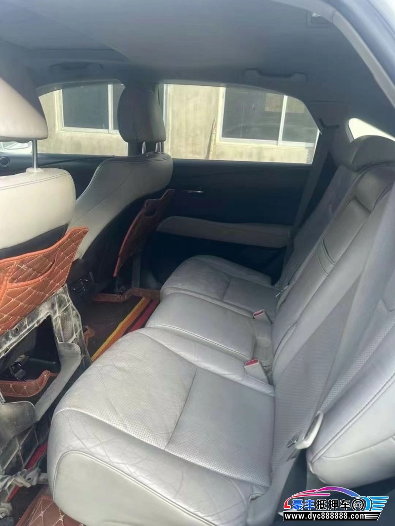 12年雷克萨斯RXSUV抵押车出售