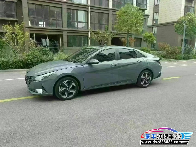 23年现代伊兰特轿车抵押车出售