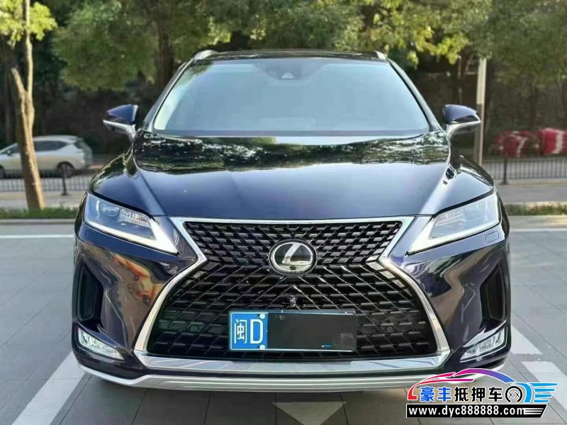 20年雷克萨斯RX轿车抵押车出售