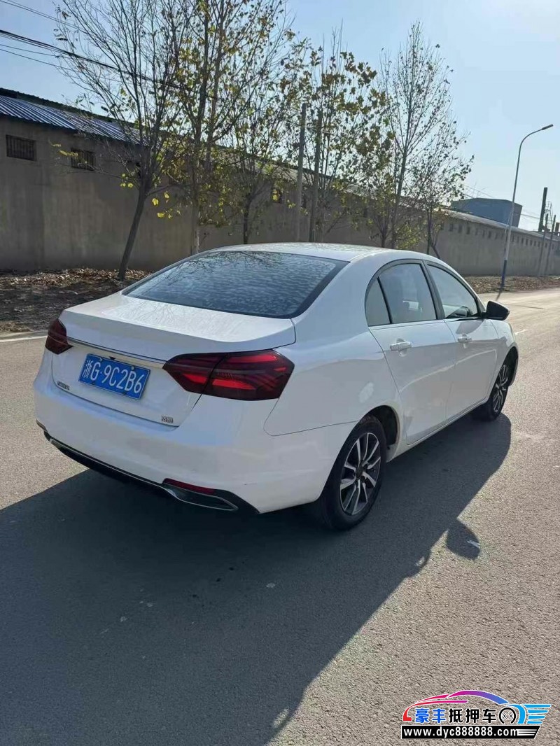 19年吉利帝豪轿车抵押车出售