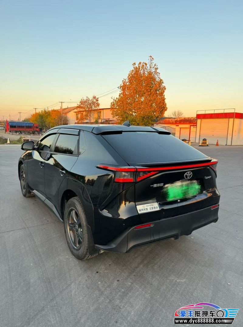 23年丰田bz4x轿车抵押车出售