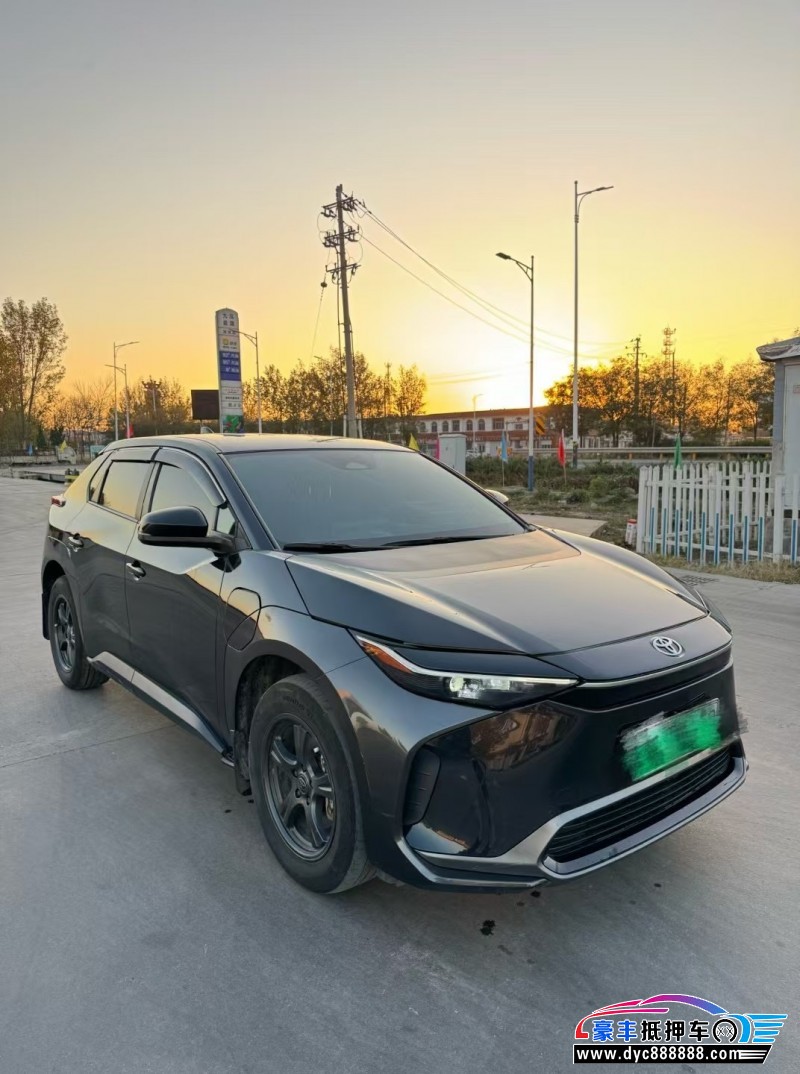 23年丰田bz4x轿车抵押车出售