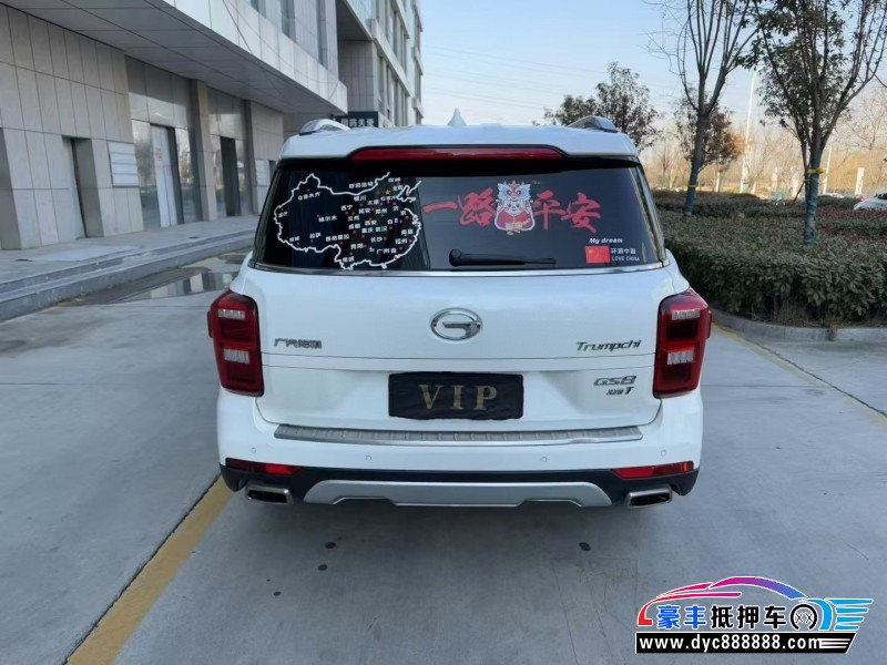 18年传祺GS8轿车抵押车出售