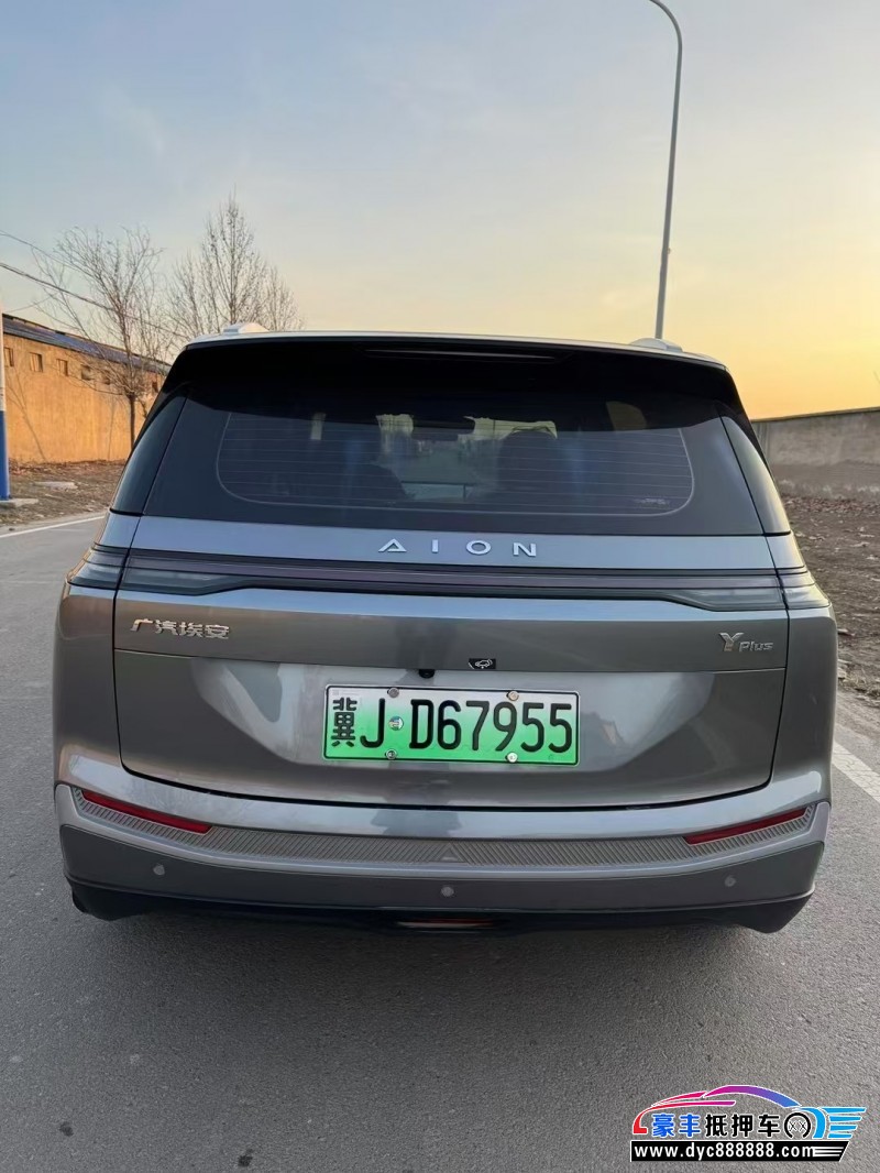 24年埃安Y80轿车抵押车出售