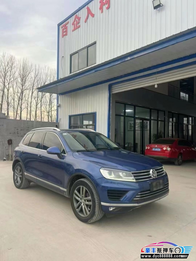 18年大众途锐SUV抵押车出售
