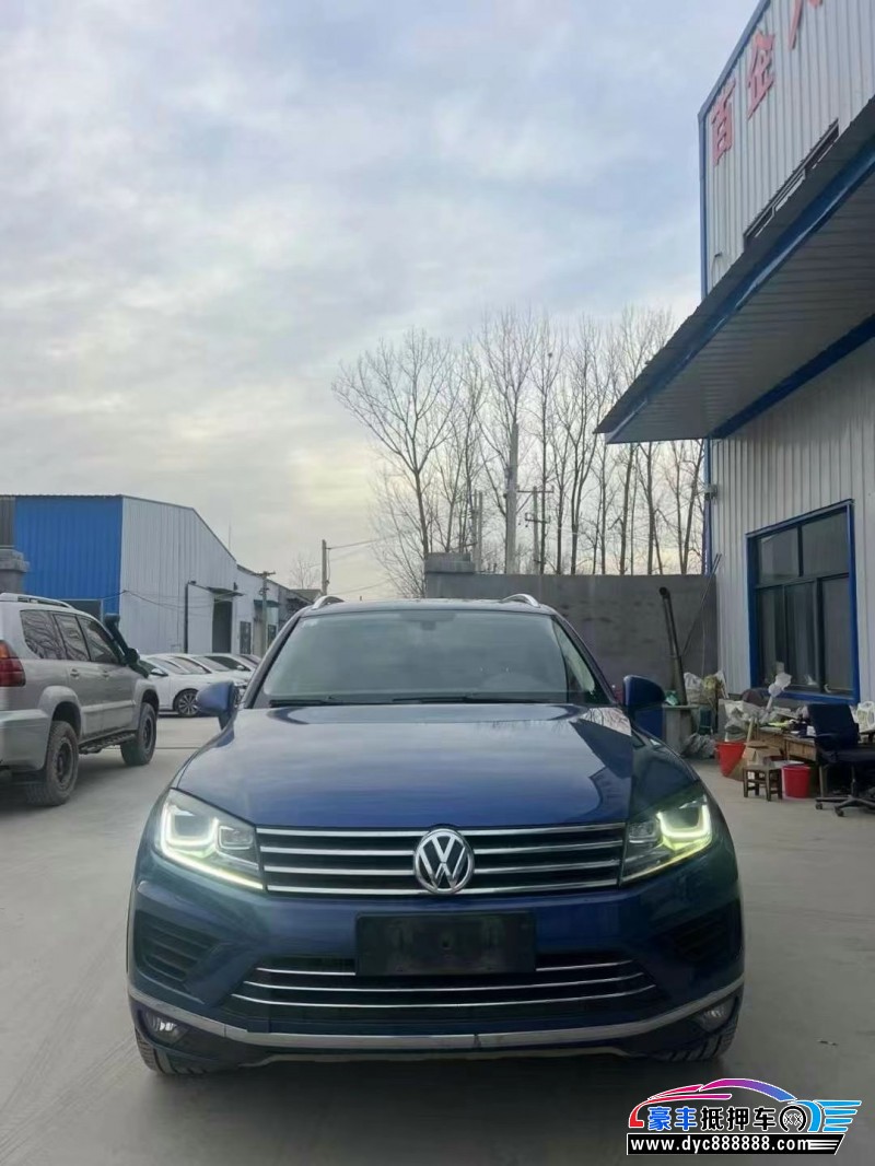 18年大众途锐SUV抵押车出售