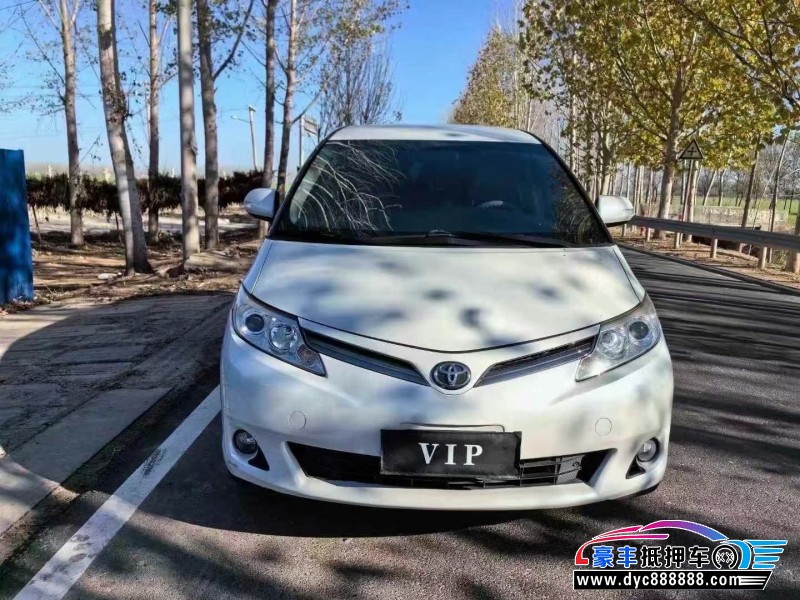 17年丰田普瑞维亚轿车抵押车出售