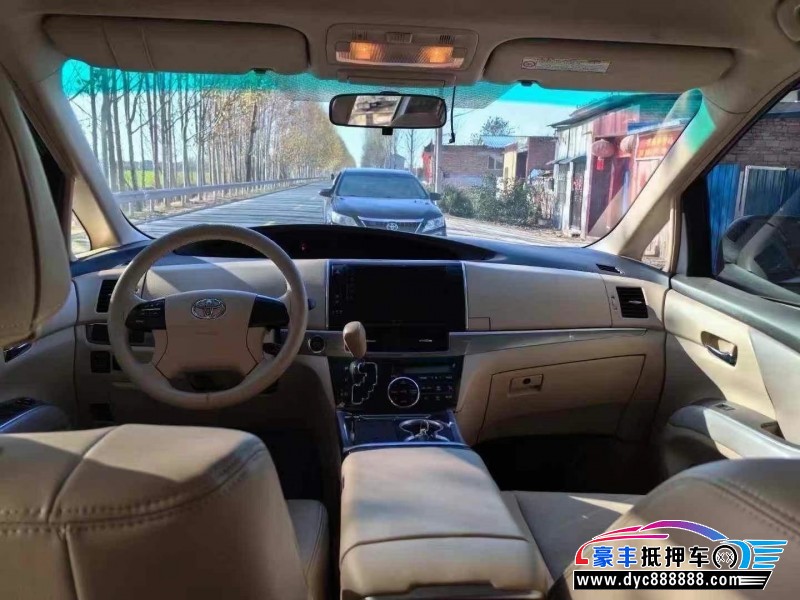 17年丰田普瑞维亚轿车抵押车出售