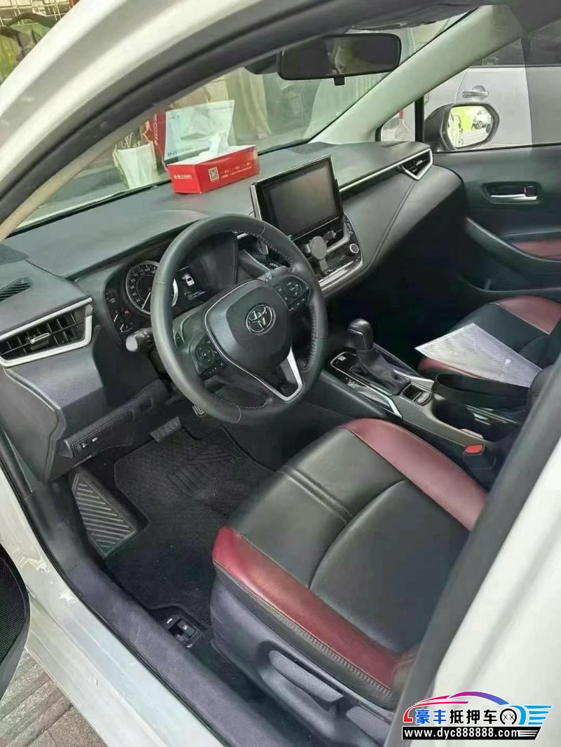 21年丰田卡罗拉轿车抵押车出售