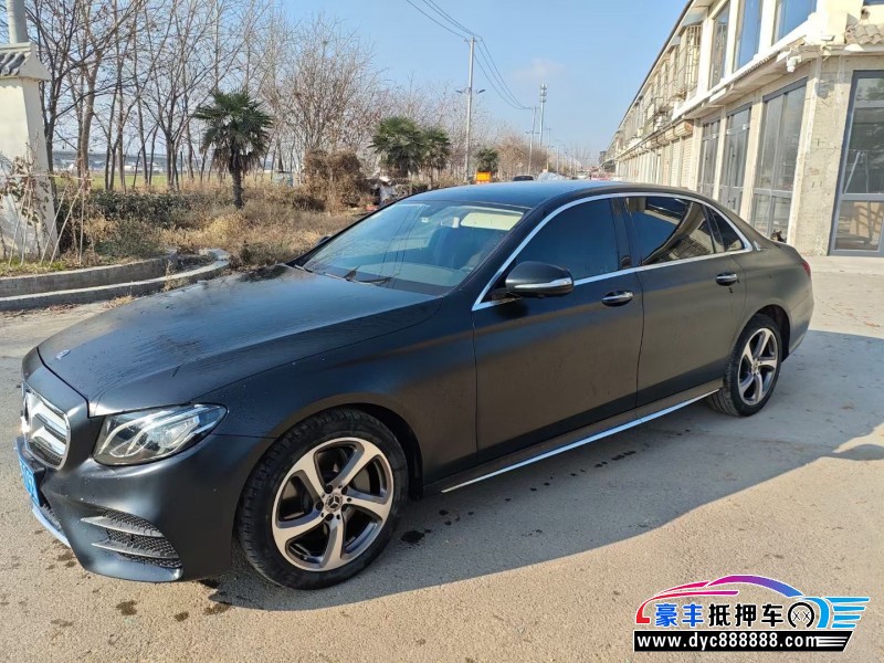 18年奔驰E轿车抵押车出售