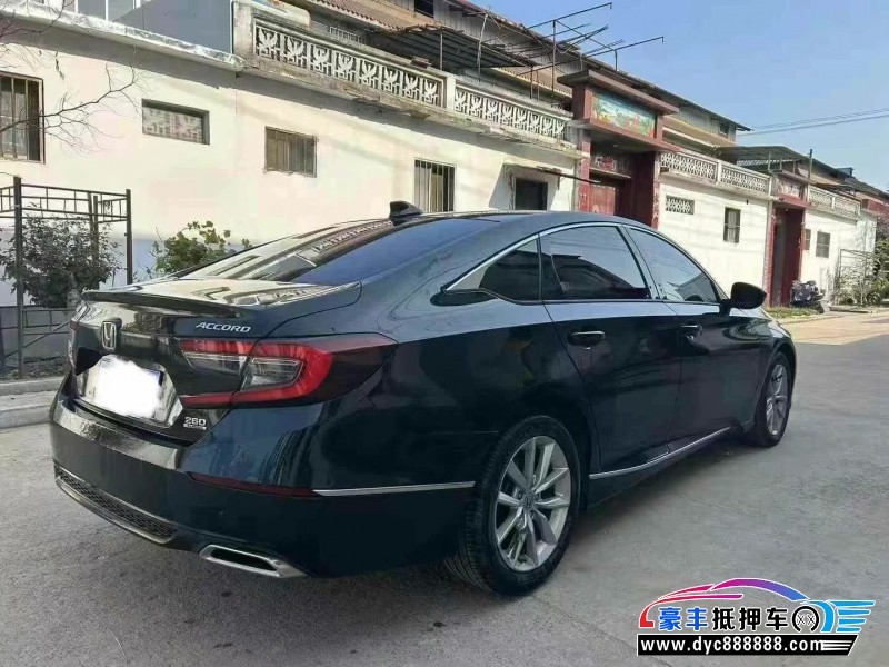 22年本田雅阁轿车抵押车出售