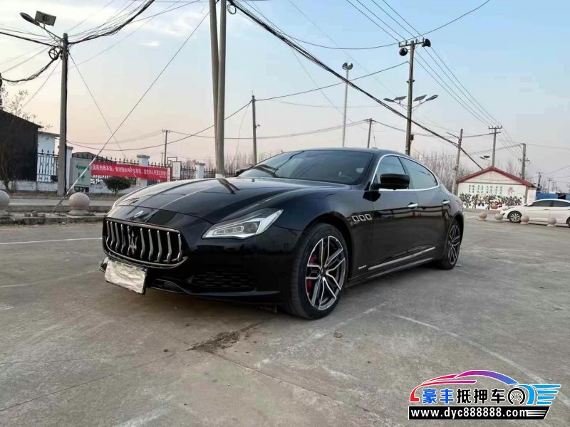 14年玛莎拉蒂总裁轿车抵押车出售