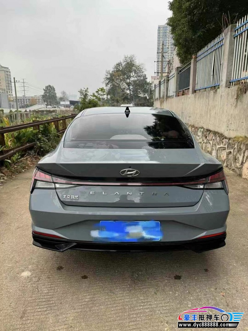 23年现代伊兰特轿车抵押车出售