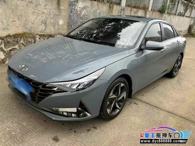 23年现代伊兰特轿车抵押车出售