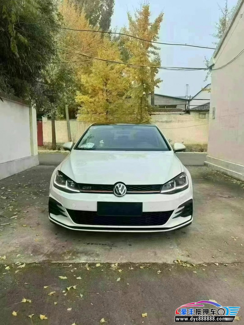 19年大众高尔夫轿车抵押车出售