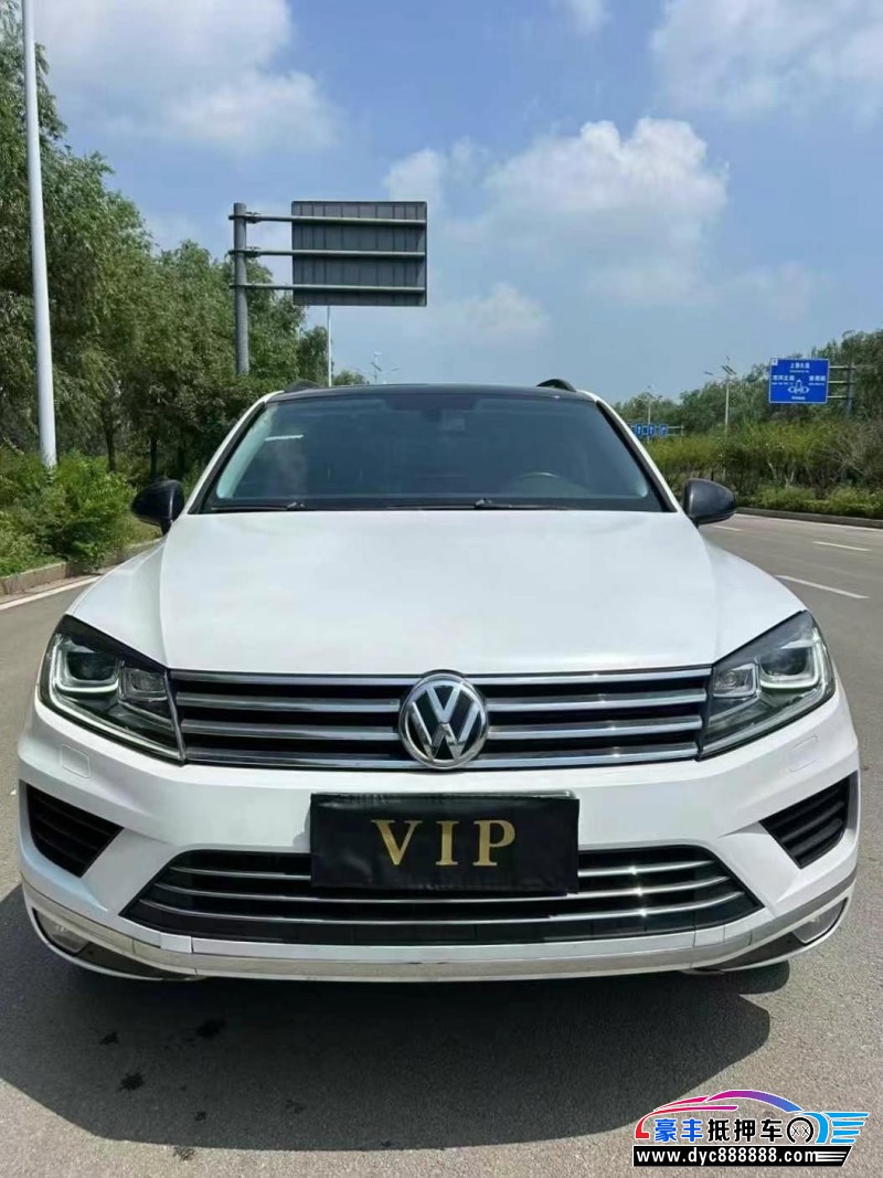 17年大众途锐SUV抵押车出售