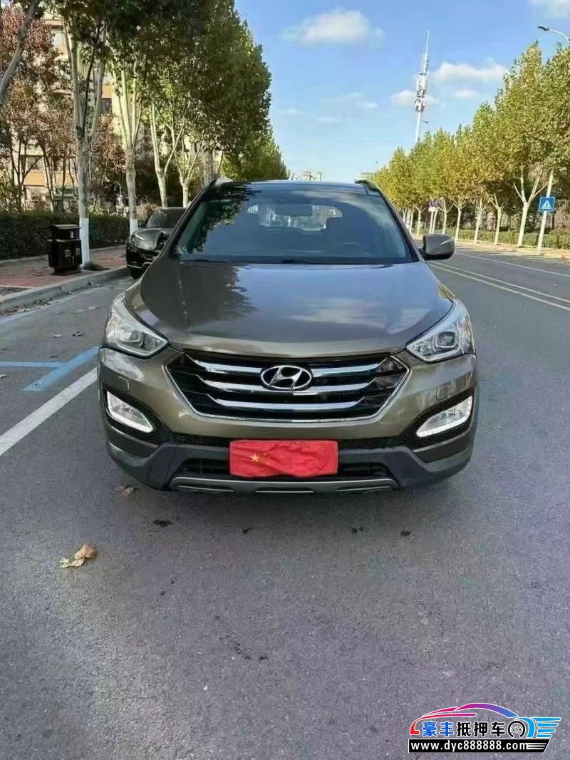 14年现代新胜达轿车抵押车出售