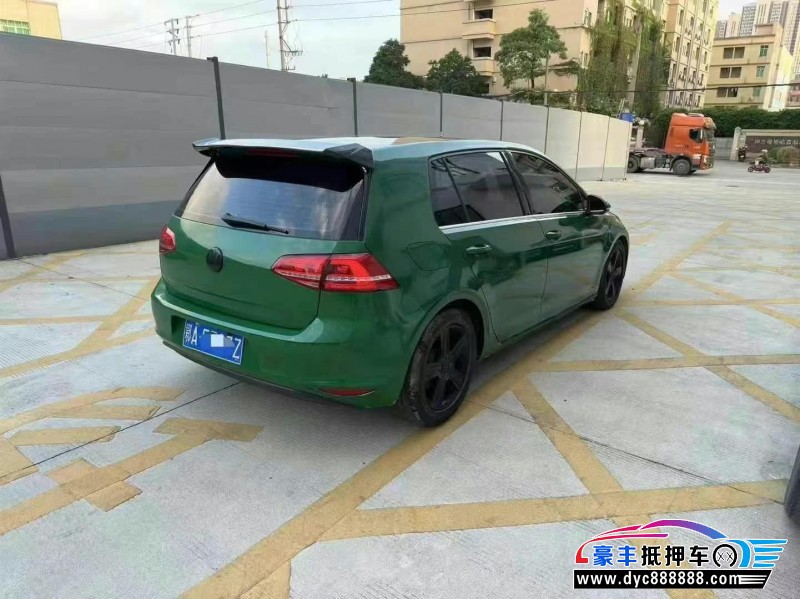 16年大众高尔夫轿车抵押车出售