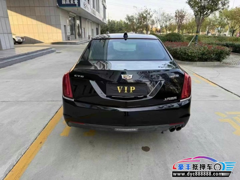 18年凯迪拉克CT6轿车抵押车出售