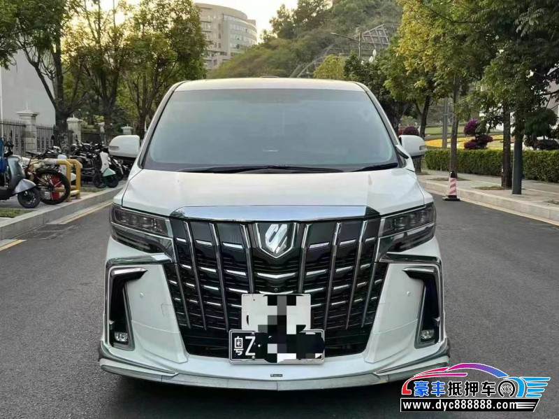 13年丰田埃尔法轿车抵押车出售