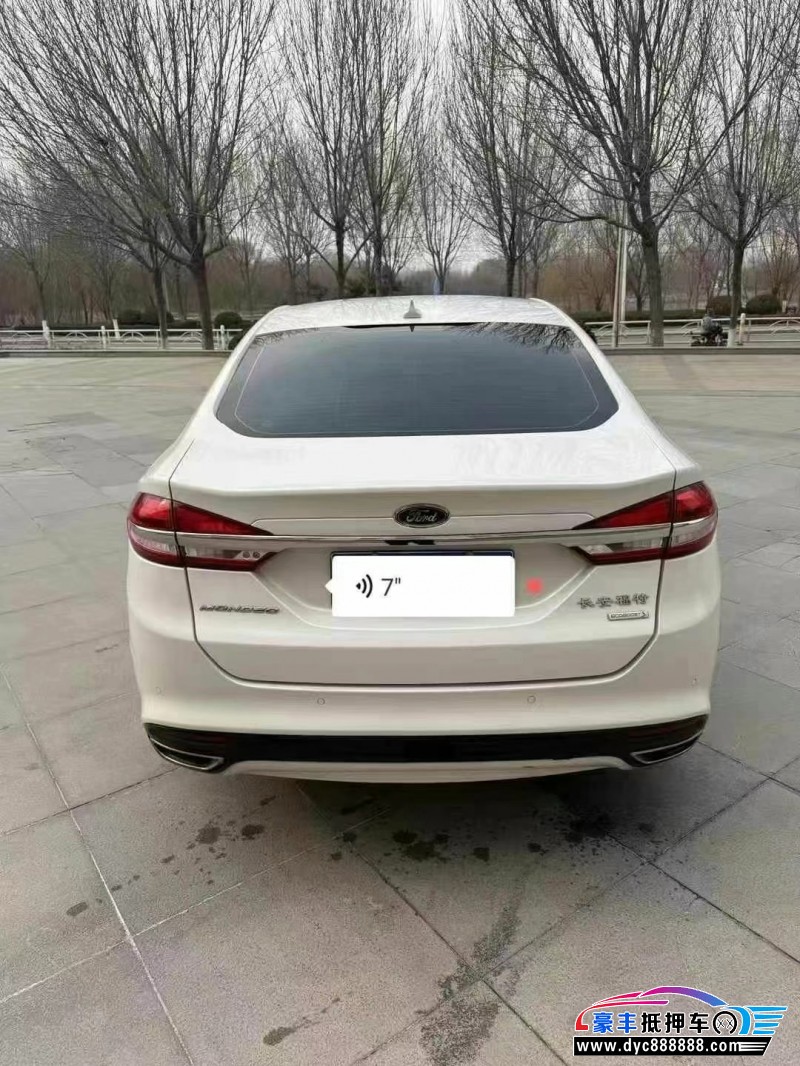 19年福特蒙迪欧轿车抵押车出售