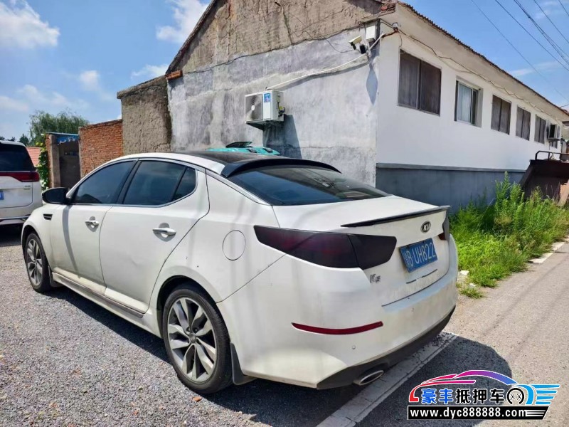 15年起亚K5轿车抵押车出售