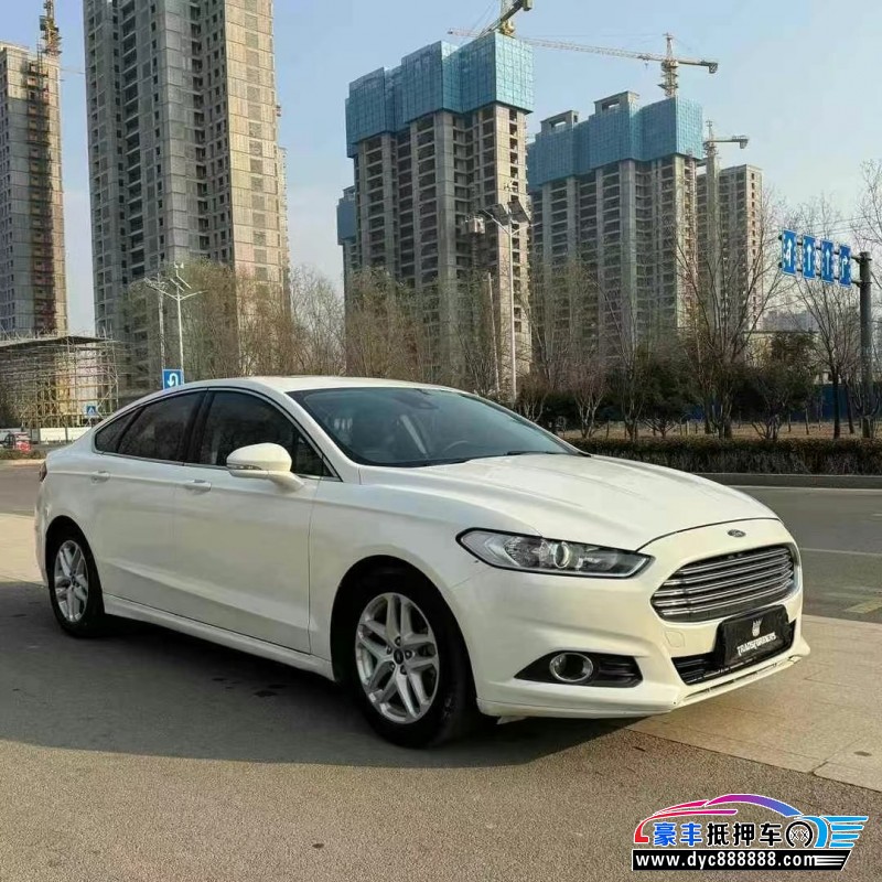 16年福特蒙迪欧轿车抵押车出售